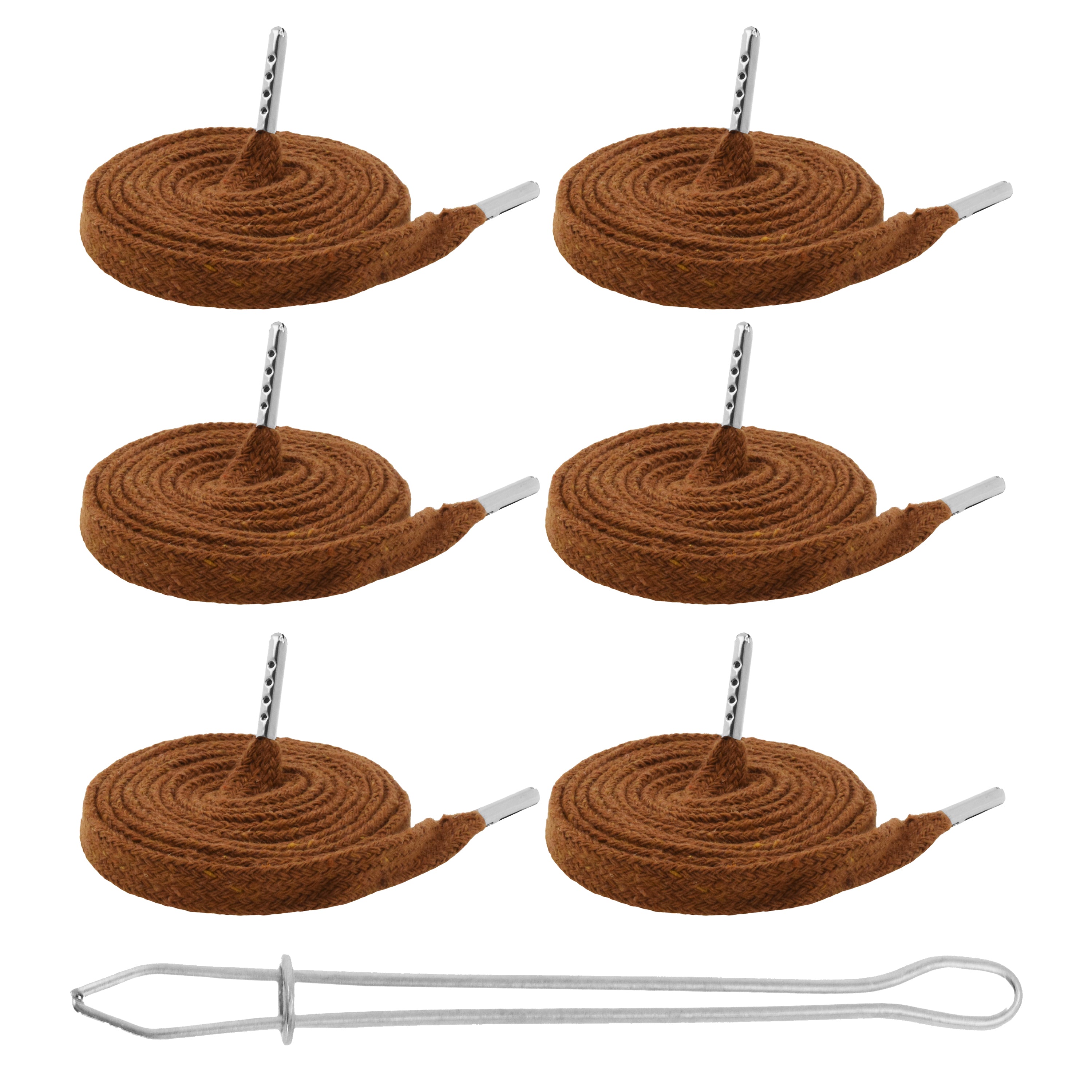 Drawstring Cord Drawstring Replacement, 6 PCs 55 Inch Drawcord Replacement Drawstring Threader, Draw Cord Hoodie String Replacement