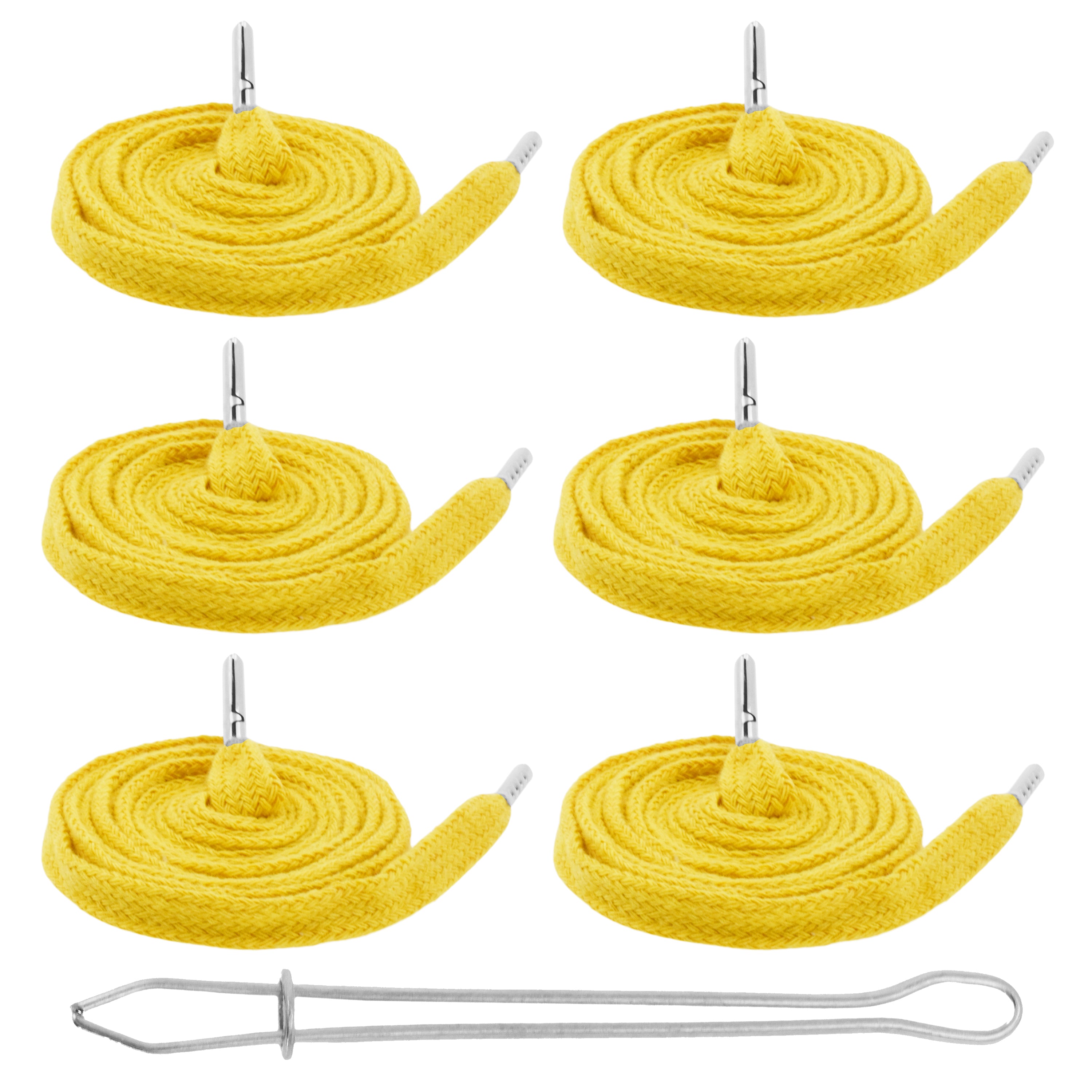 Drawstring Cord Drawstring Replacement, 6 PCs 55 Inch Drawcord Replacement Drawstring Threader, Draw Cord Hoodie String Replacement
