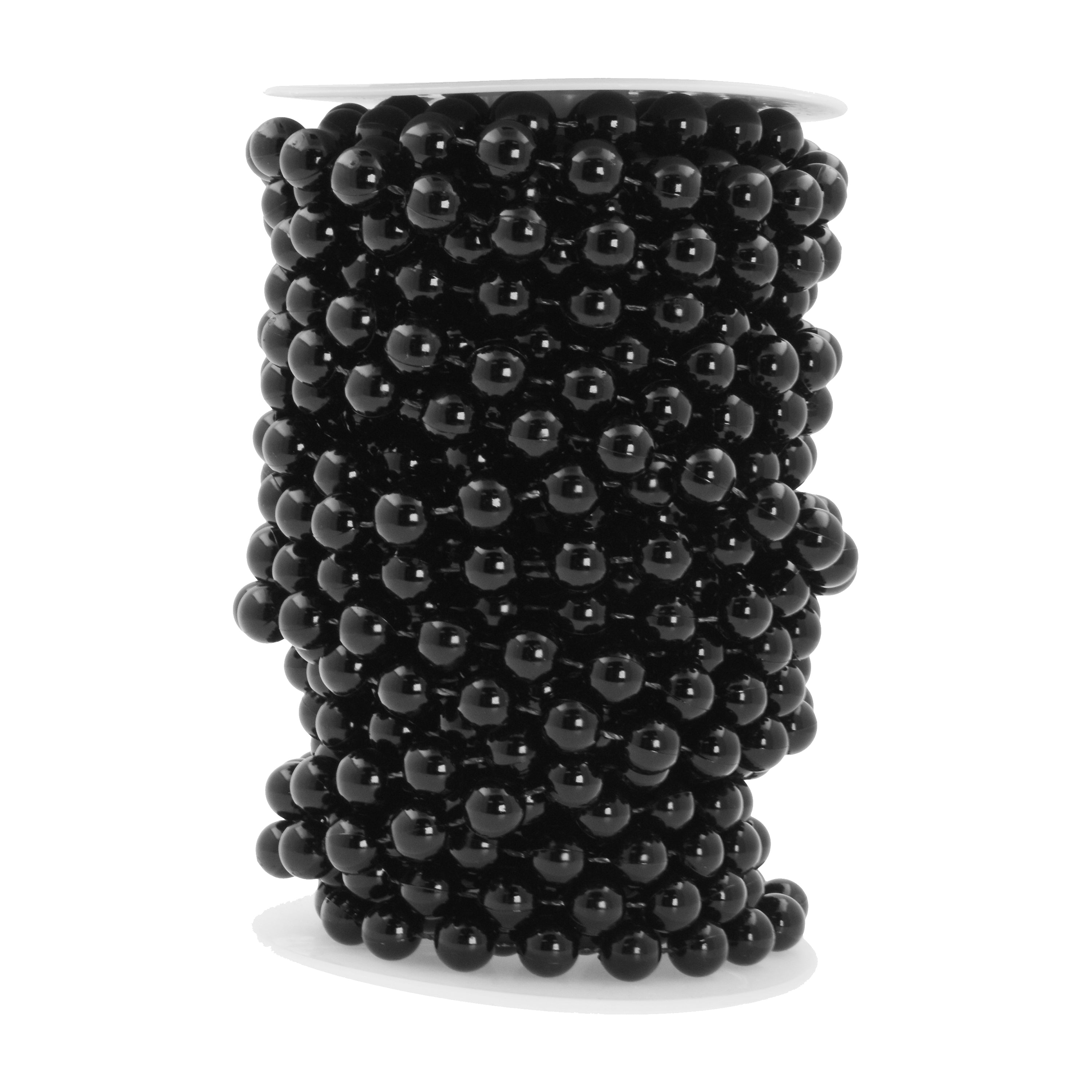 Mandala Crafts Faux Pearl Beads Garland Pearl Bead Roll String Strand for Wedding, Decorating, Trees, Crafts