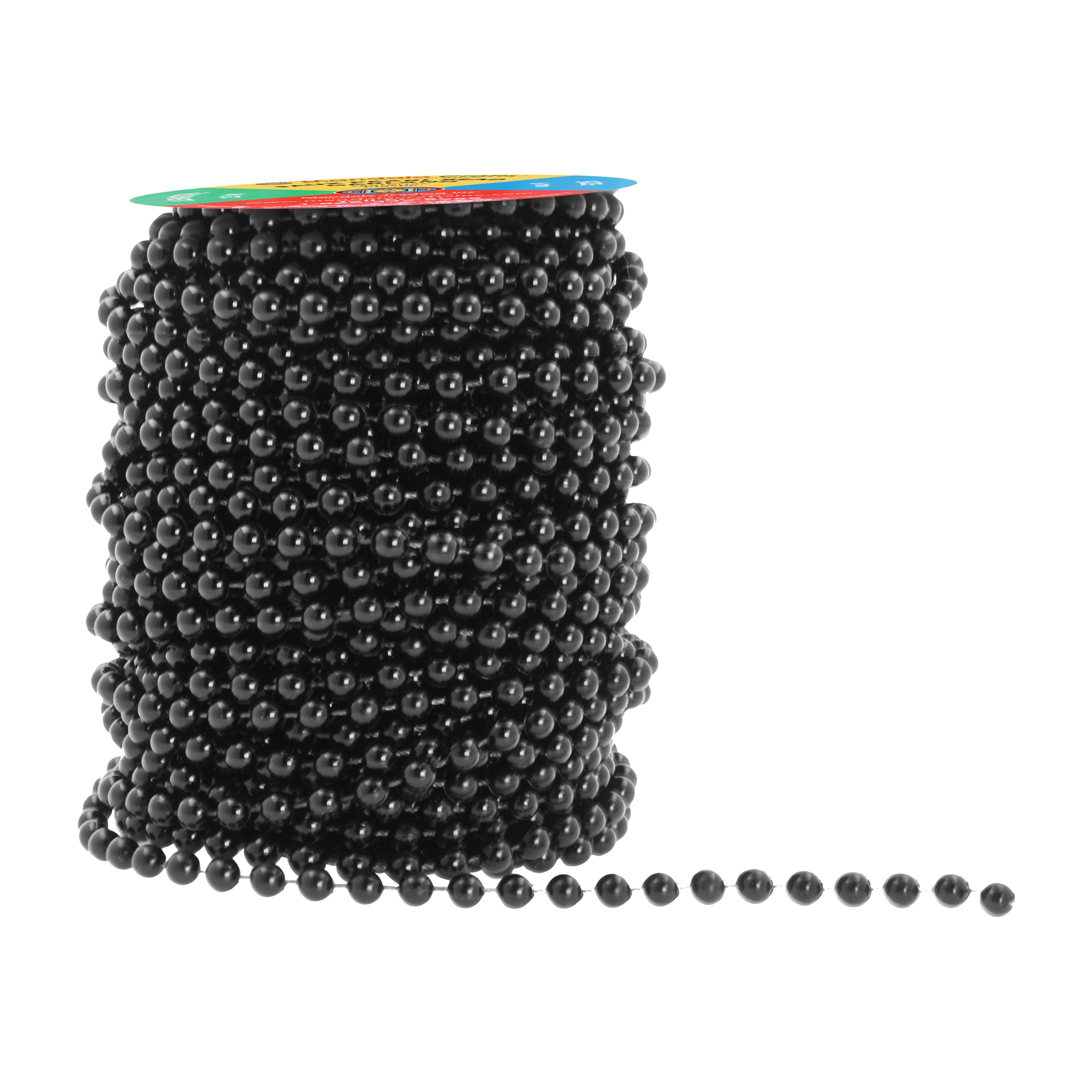 Mandala Crafts Faux Pearl Beads Garland Pearl Bead Roll String Strand for Wedding, Decorating, Trees, Crafts