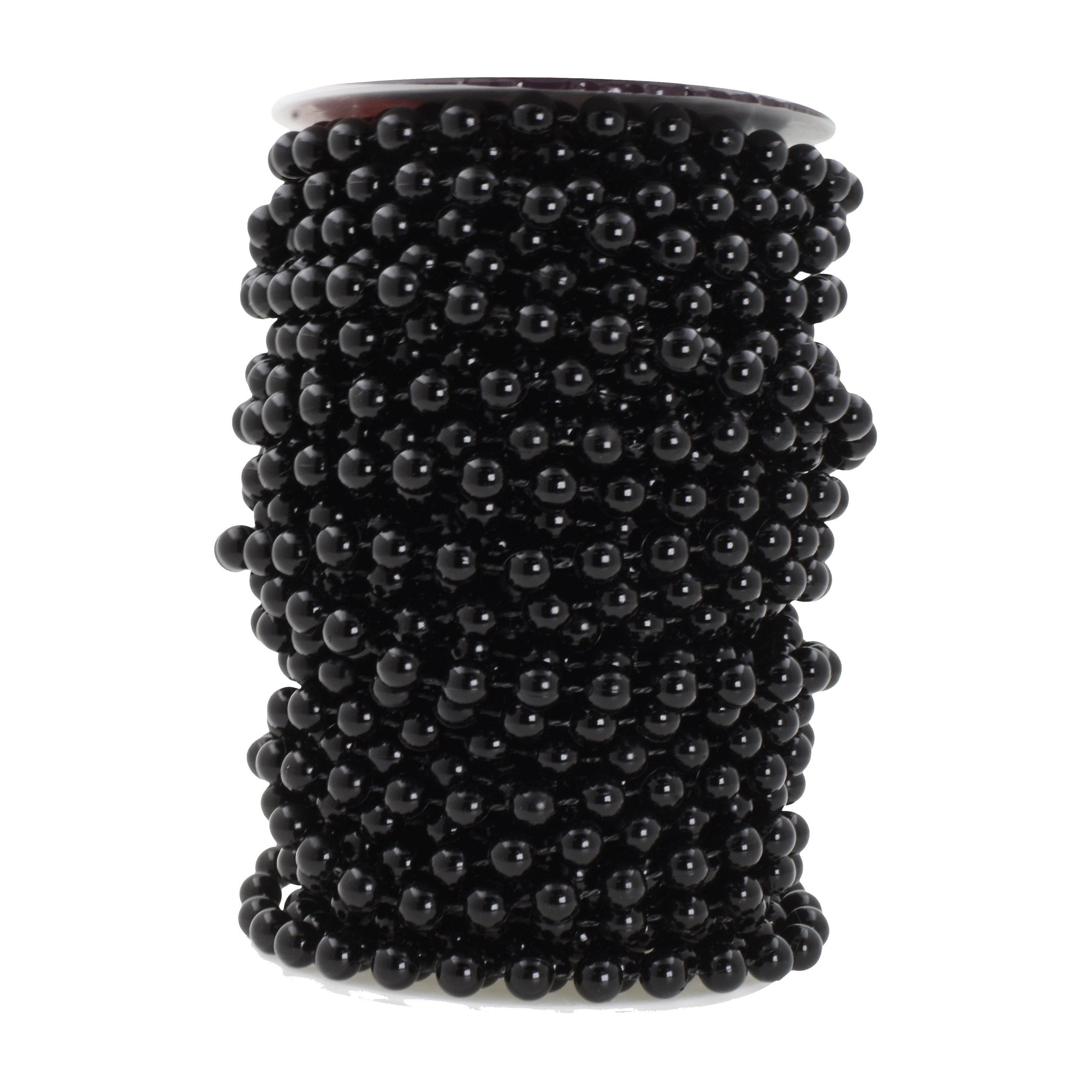 Mandala Crafts Faux Pearl Beads Garland Pearl Bead Roll String Strand for Wedding, Decorating, Trees, Crafts