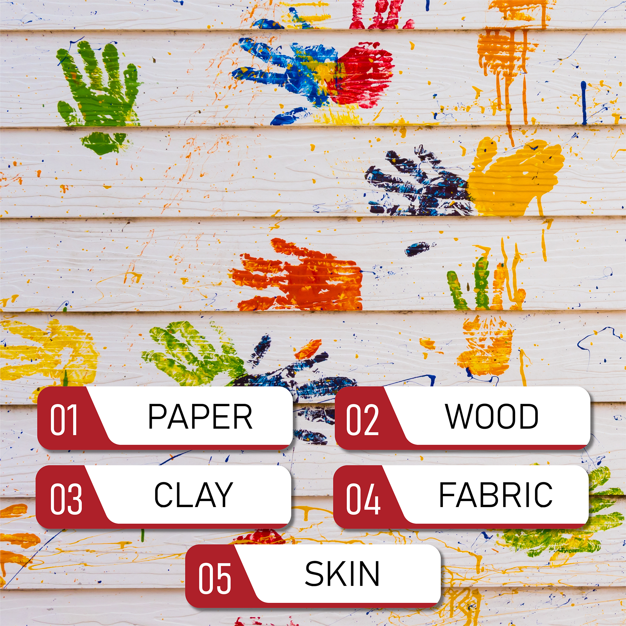 Washable Ink Pads for Kids Washable Stamp Pads for Kids Craft Ink Pad Stamp Pad Kit - Stamp Pads for Rubber Stamps Stamping Crafts 15 Sets