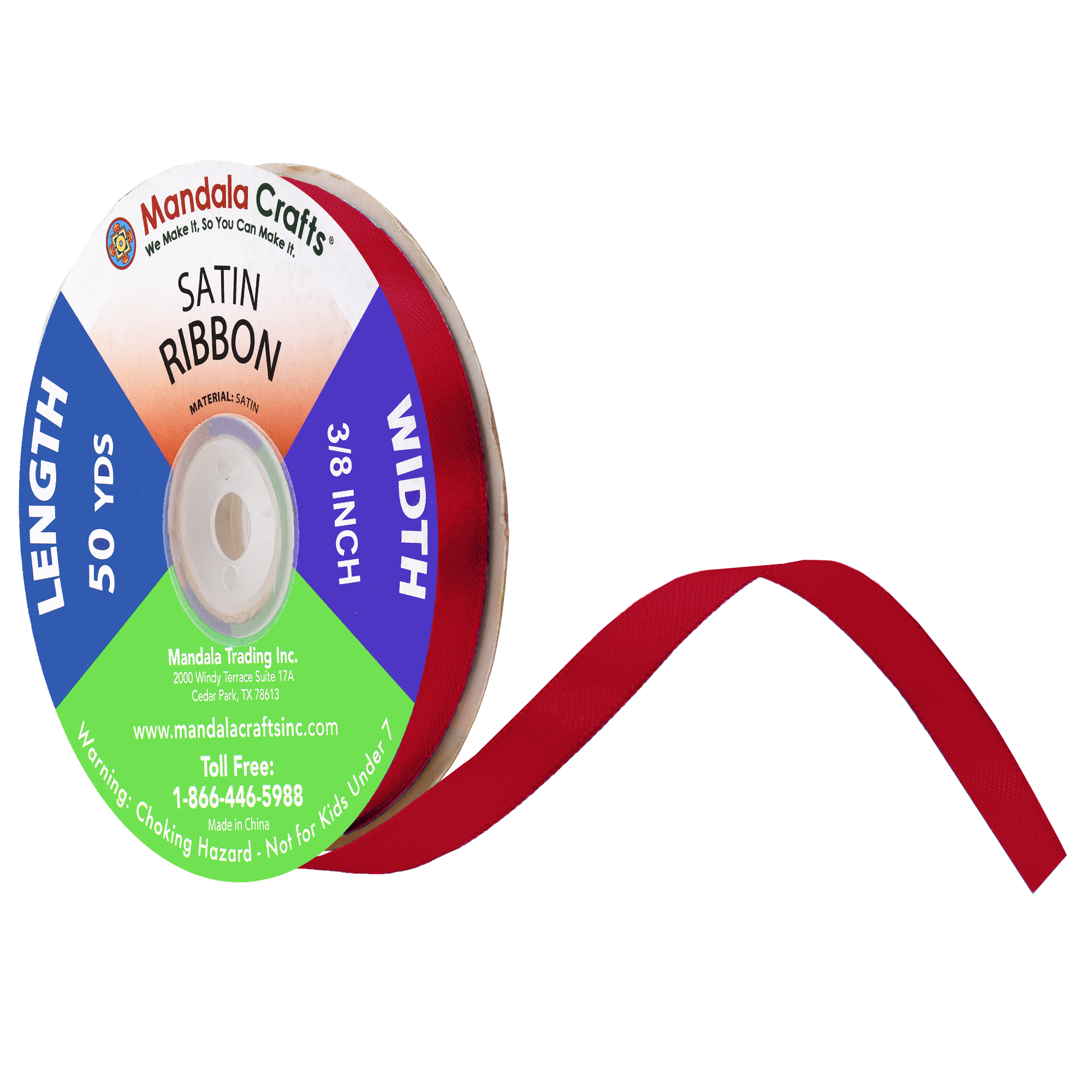 1/4 3/8 1/2 Inch Satin Ribbon for Crafts - Ribbons for Gift Wrapping - Fabric Ribbons for Flower Bouquet Hair Ribbons Wedding Party Decoration