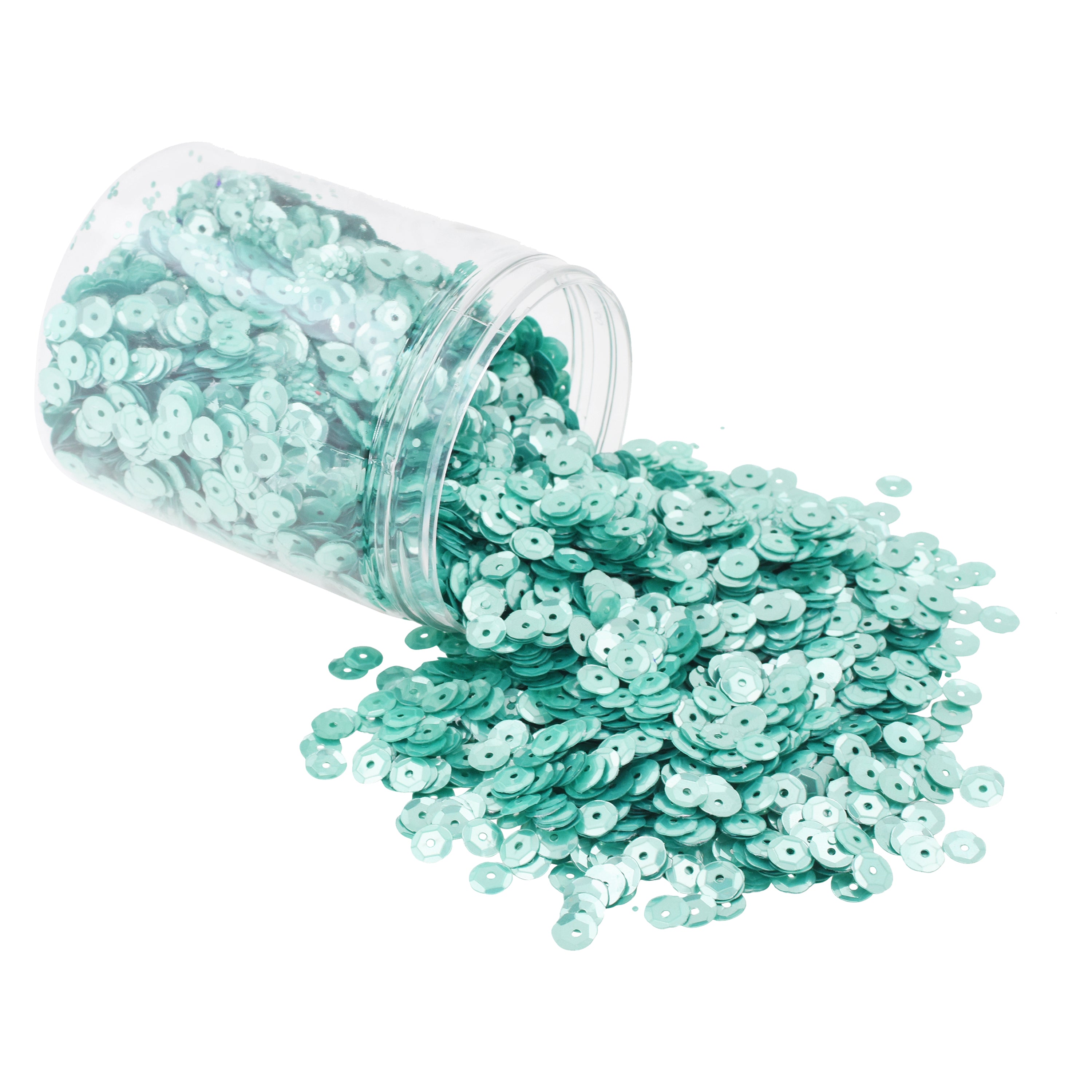 Mandala Crafts Loose Sequins for Crafts and Sewing - 6mm Sequin Paillettes for Crafts - Craft Spangles for Crafts - Cup Sequins for Crafting 20000 PCs
