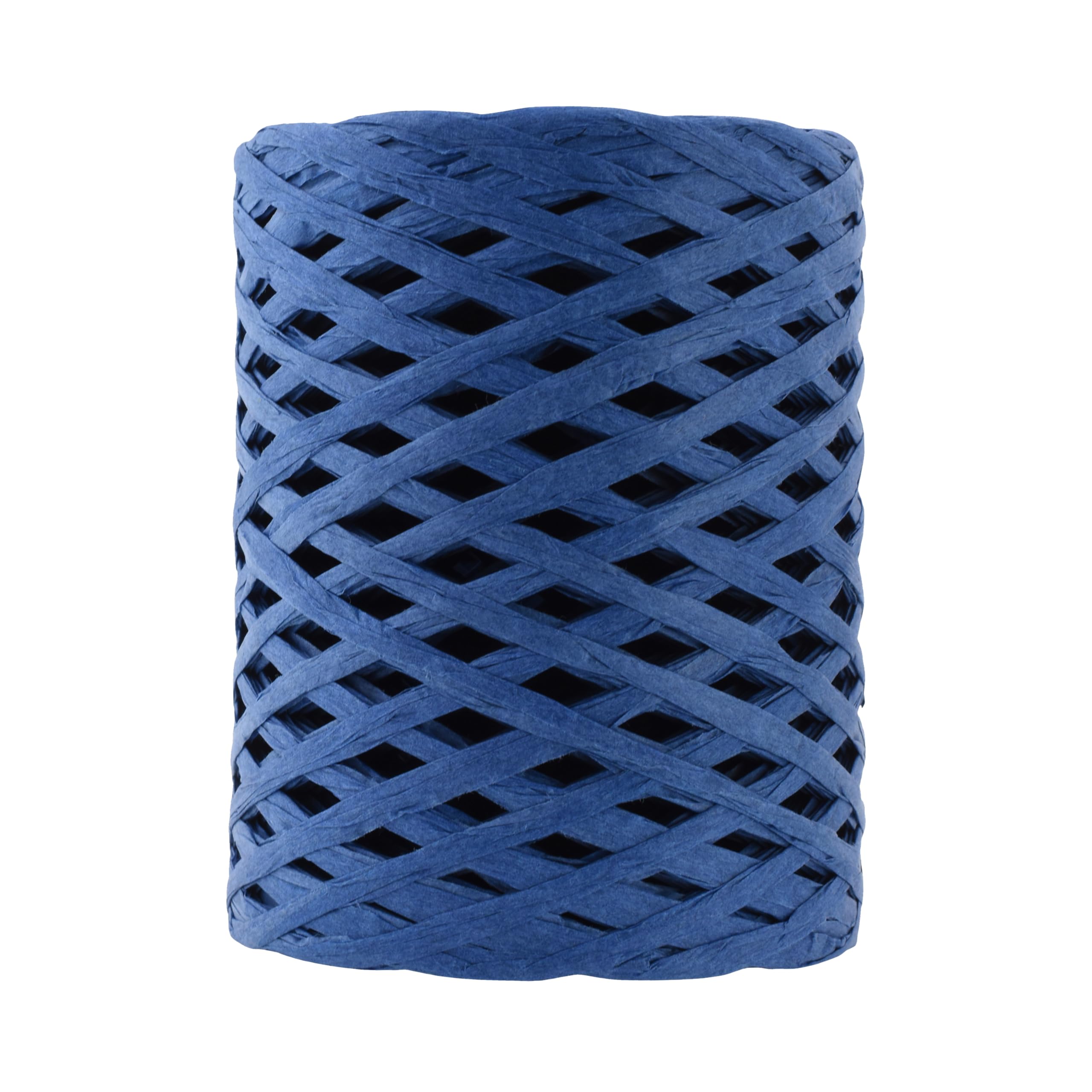 Mandala Crafts Matte Raffia Ribbon for Gift Wrapping - Raffia Natural Ribbon Bulk Roll - Twisted Paper Ribbon Twine Ribbon Raffia String for Weaving Decoration