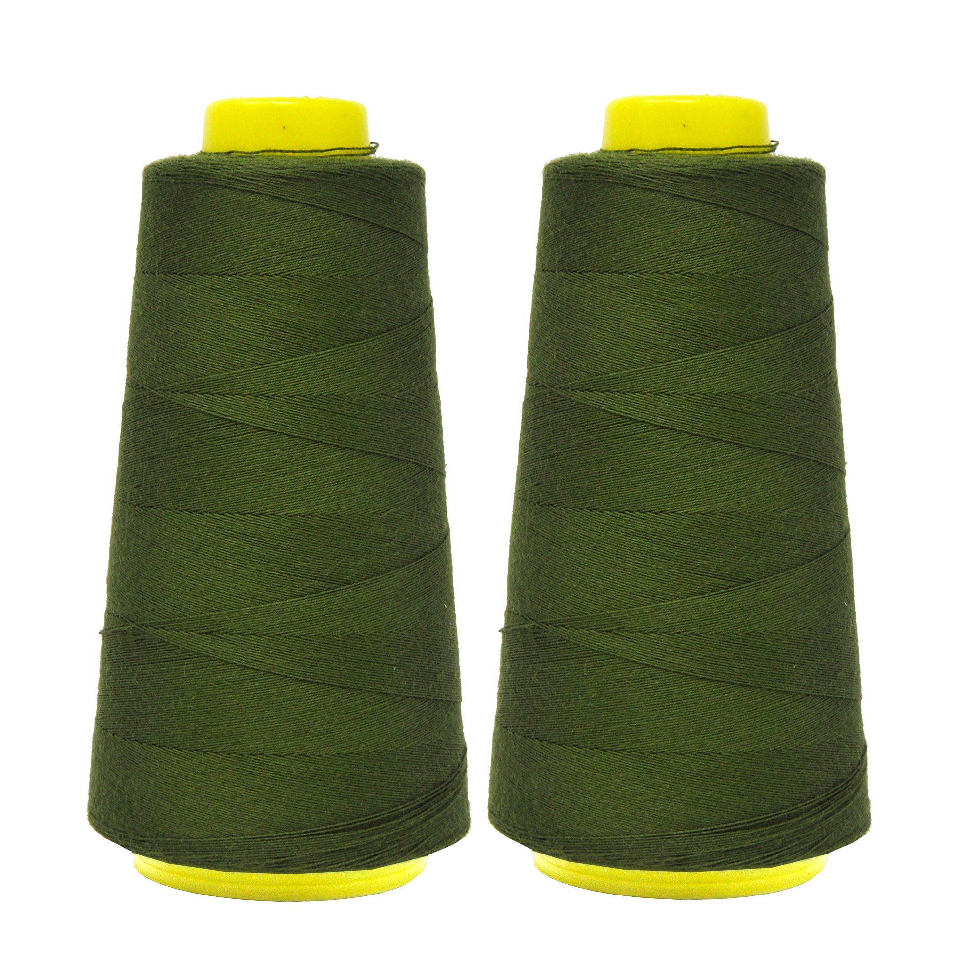 Mandala Crafts Mercerized Cotton Thread for Sewing Machine Hand Sewing - 50WT Cotton Cone Sewing Thread - 50S/2 Machine Quilting Thread Cotton Embroidery Thread