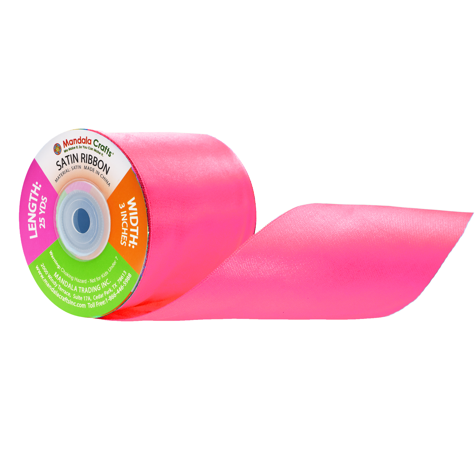 1 1.5 2 3 Inch Satin Ribbon for Gift Wrapping, Weddings, Hair, Dresses, Blanket Edging, Crafts, Bows, Ornaments