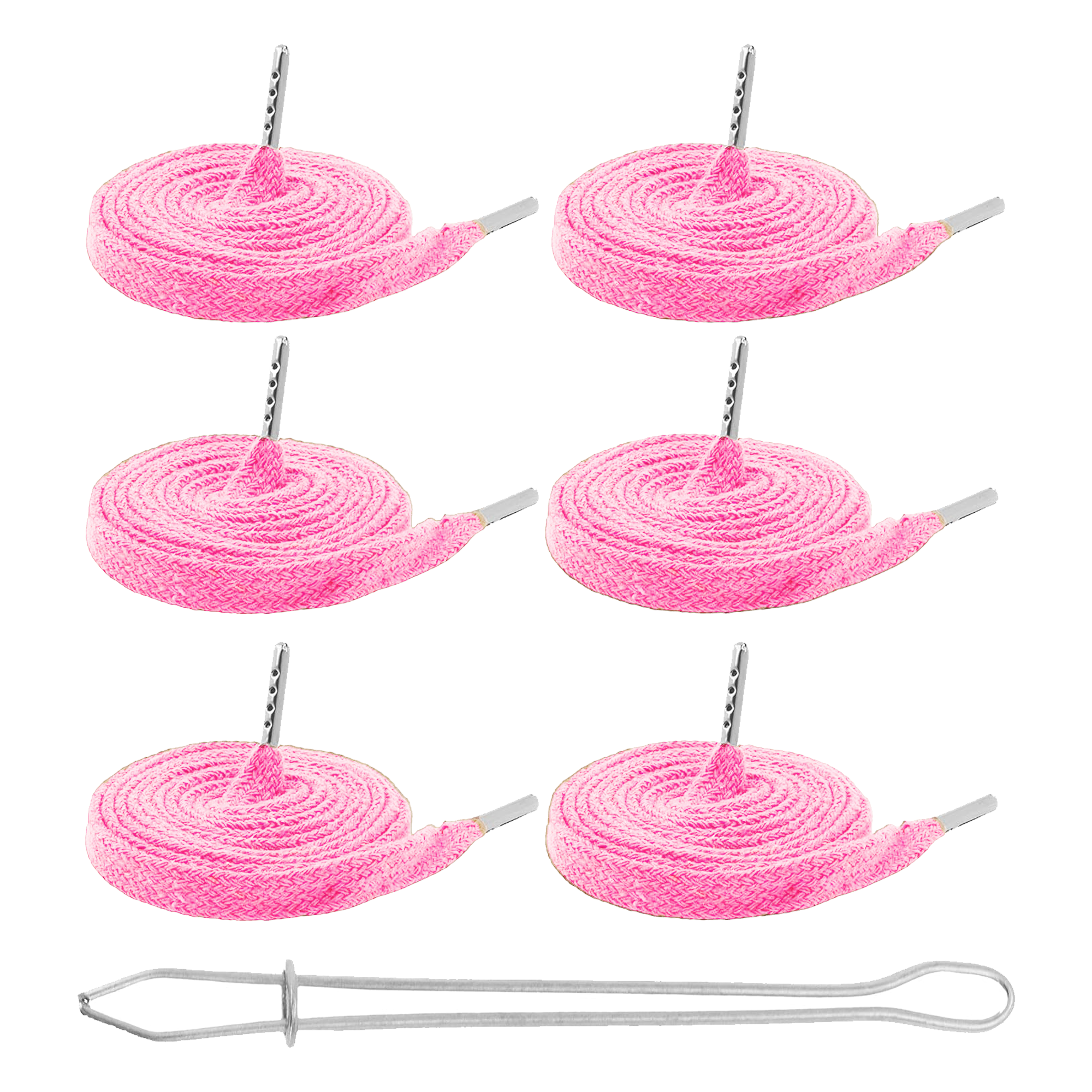Drawstring Cord Drawstring Replacement, 6 PCs 55 Inch Drawcord Replacement Drawstring Threader, Draw Cord Hoodie String Replacement