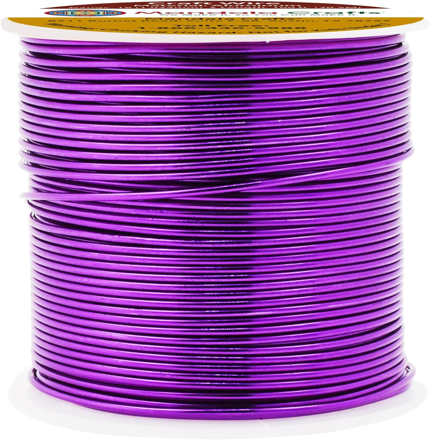 18 Gauge Anodized Aluminum Craft Wire for Jewelry Making - Bendable Flexible Crafting Wire 18 Gauge Wire Colored for Bonsai - Armature Wire for Sculpting - 100 feet