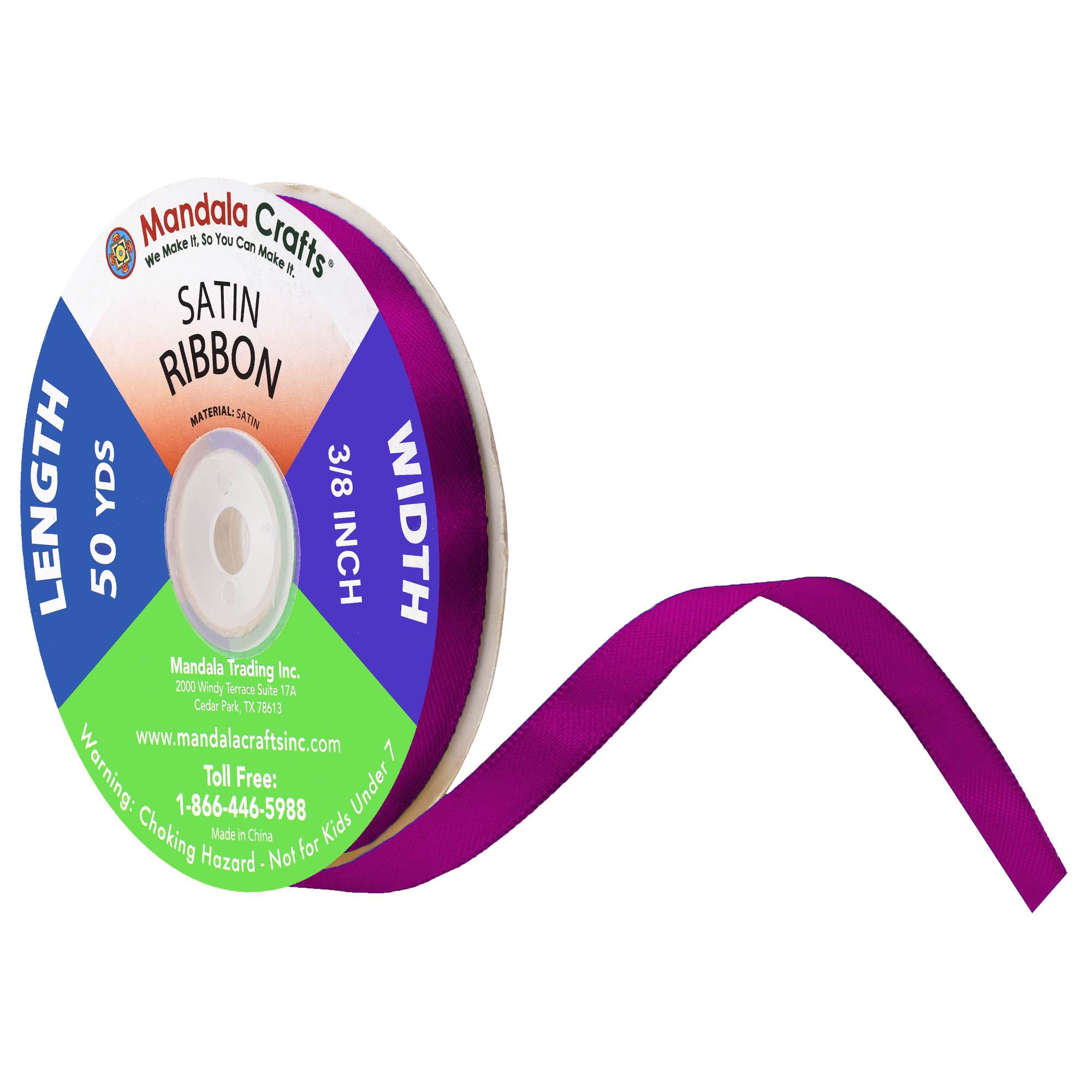 1/4 3/8 1/2 Inch Satin Ribbon for Crafts - Ribbons for Gift Wrapping - Fabric Ribbons for Flower Bouquet Hair Ribbons Wedding Party Decoration