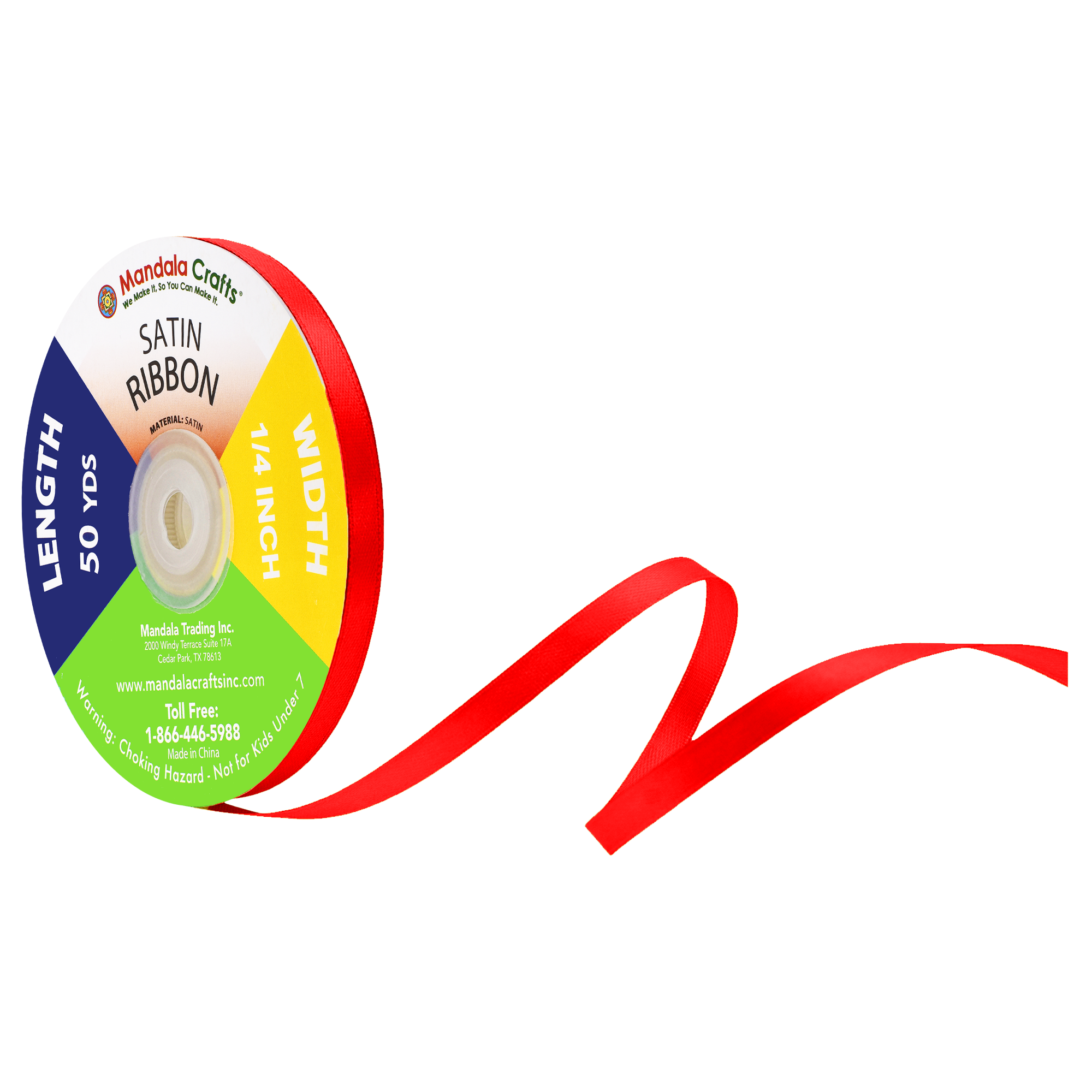 1/4 3/8 1/2 Inch Satin Ribbon for Crafts - Ribbons for Gift Wrapping - Fabric Ribbons for Flower Bouquet Hair Ribbons Wedding Party Decoration