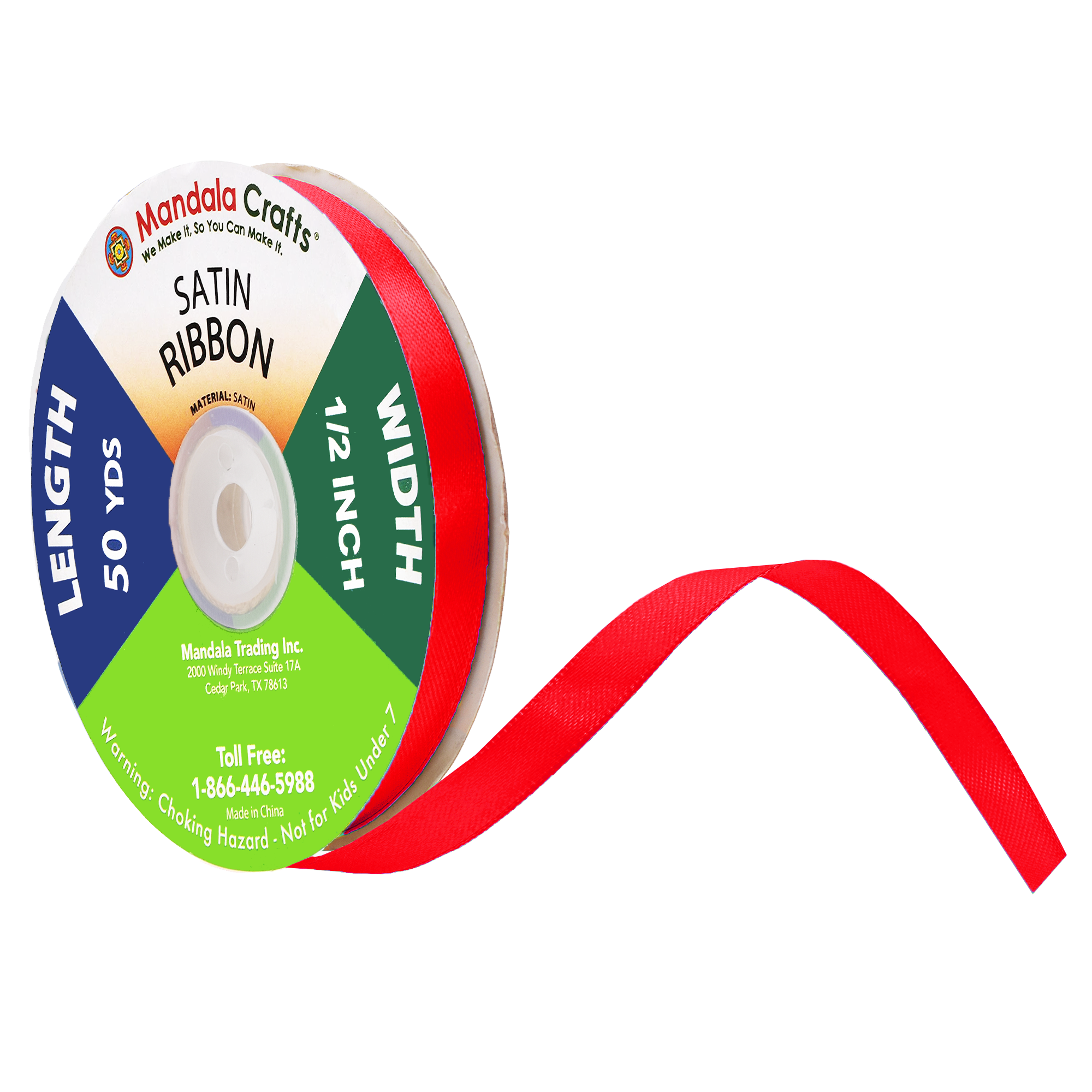 1/4 3/8 1/2 Inch Satin Ribbon for Crafts - Ribbons for Gift Wrapping - Fabric Ribbons for Flower Bouquet Hair Ribbons Wedding Party Decoration