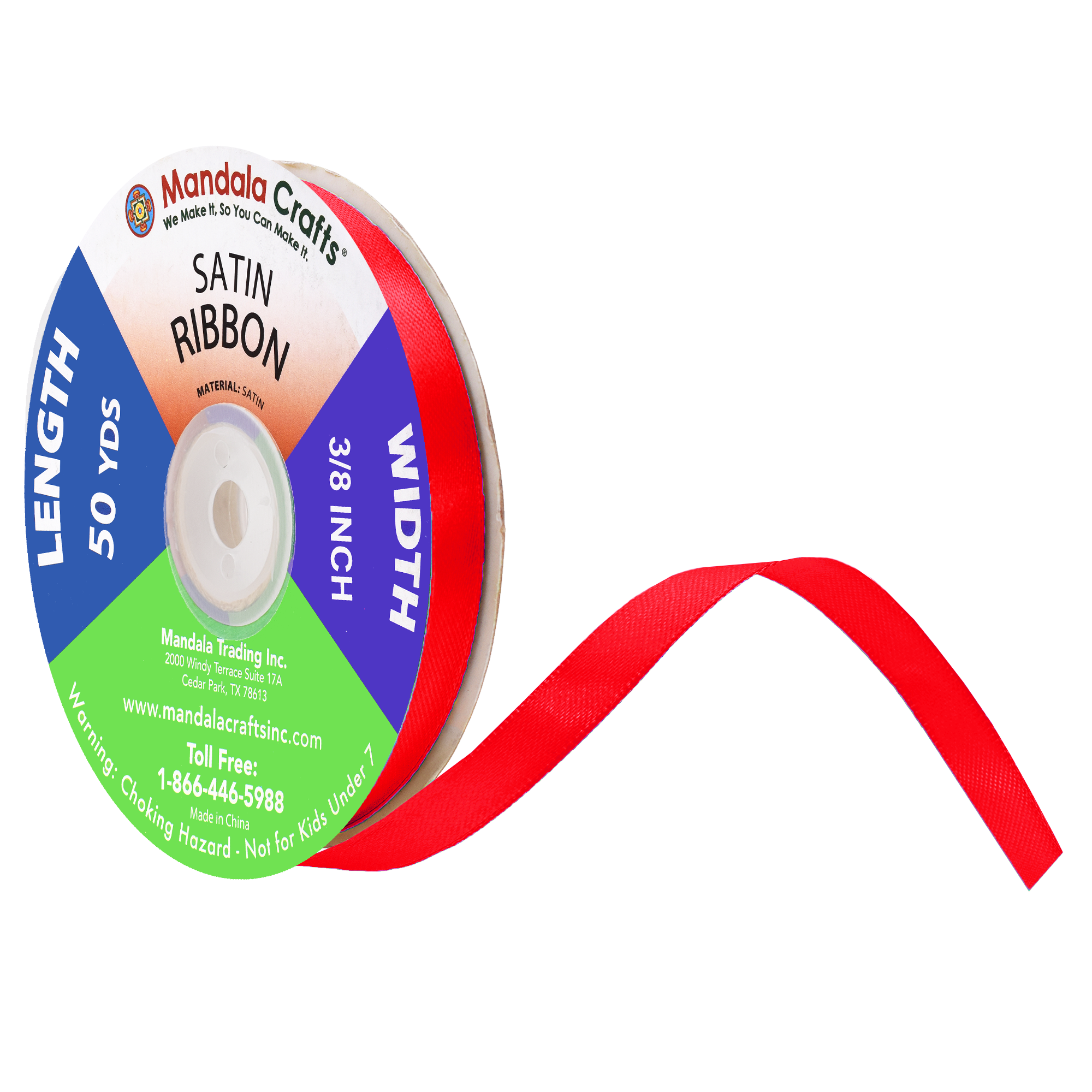 1/4 3/8 1/2 Inch Satin Ribbon for Crafts - Ribbons for Gift Wrapping - Fabric Ribbons for Flower Bouquet Hair Ribbons Wedding Party Decoration