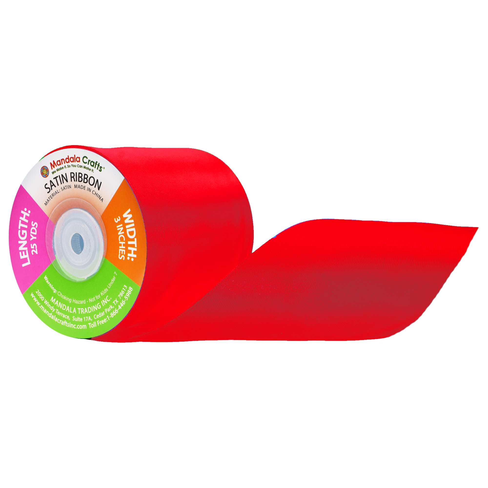 1 1.5 2 3 Inch Satin Ribbon for Gift Wrapping, Weddings, Hair, Dresses, Blanket Edging, Crafts, Bows, Ornaments