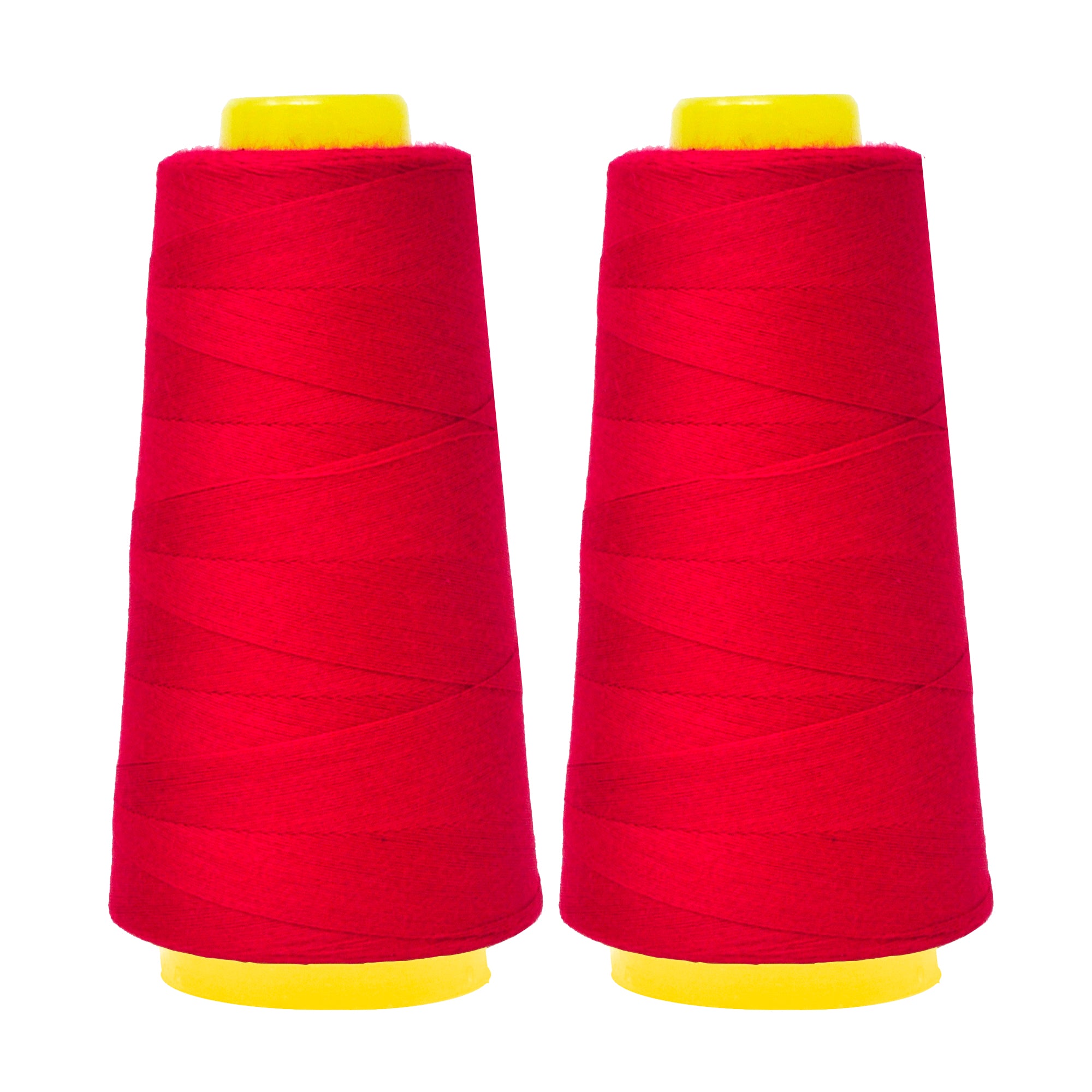 Mandala Crafts Mercerized Cotton Thread for Sewing Machine Hand Sewing - 50WT Cotton Cone Sewing Thread - 50S/2 Machine Quilting Thread Cotton Embroidery Thread