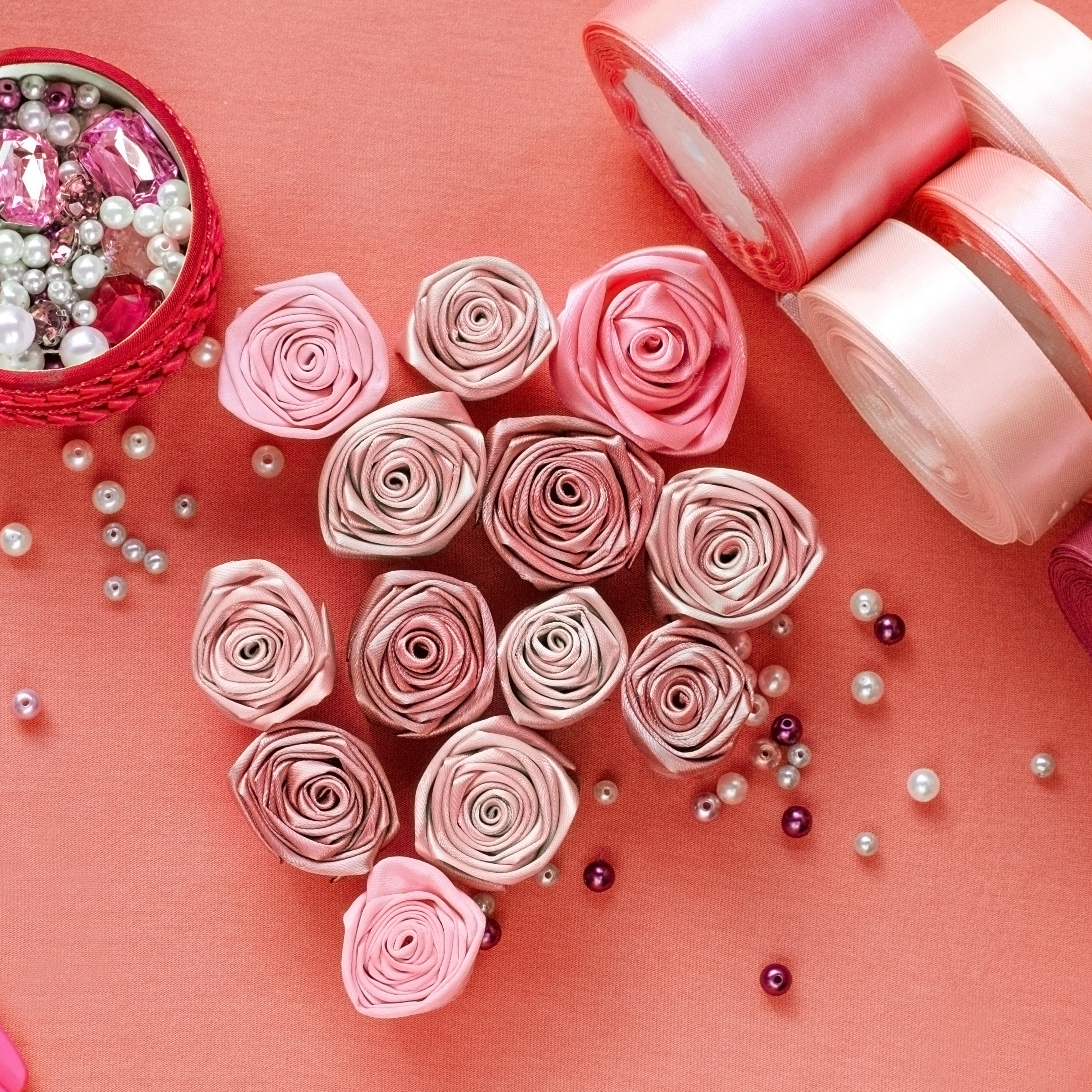 1 1.5 2 3 Inch Satin Ribbon for Gift Wrapping, Weddings, Hair, Dresses, Blanket Edging, Crafts, Bows, Ornaments