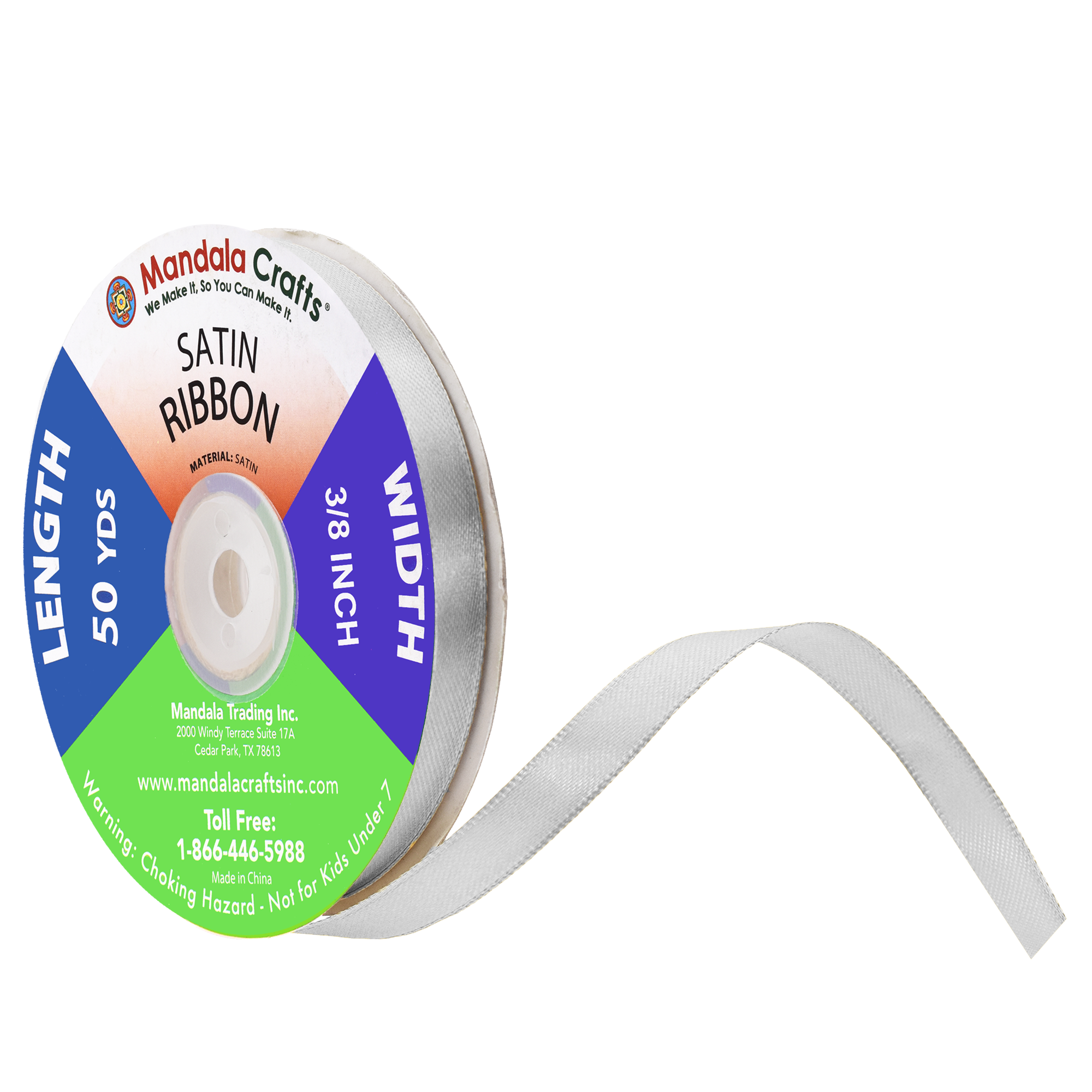 1/4 3/8 1/2 Inch Satin Ribbon for Crafts - Ribbons for Gift Wrapping - Fabric Ribbons for Flower Bouquet Hair Ribbons Wedding Party Decoration