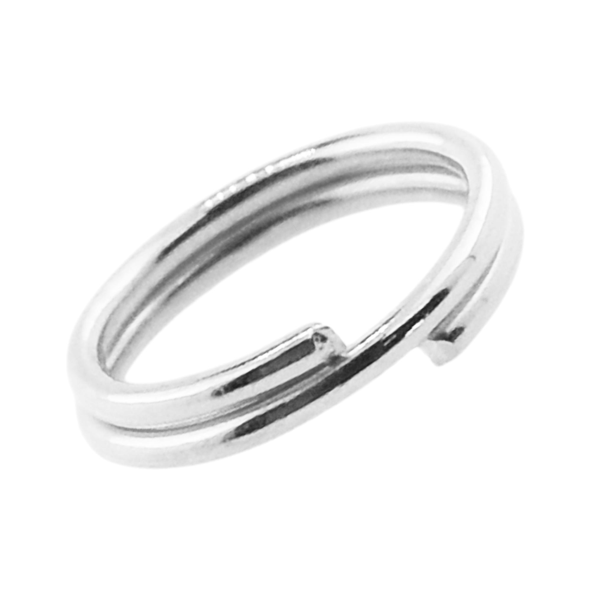 Small Key Rings for Crafts - Assorted Double Jump Rings Mini Split Rings for Jewelry Making - Double Split Rings Assorted Small Keychain Rings Set