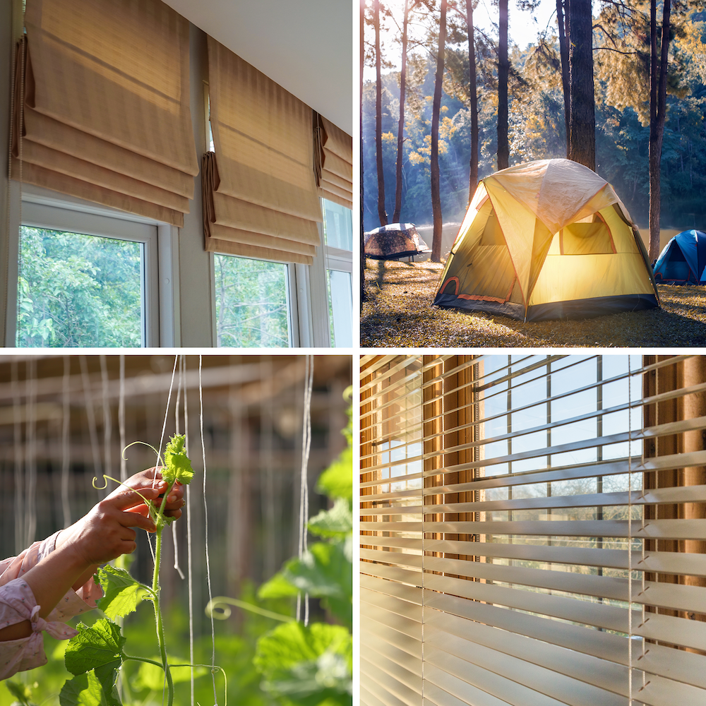 1mm Blinds String, Lift Cord Replacement from Braided Nylon for RVs, Windows, Shades, and Rollers