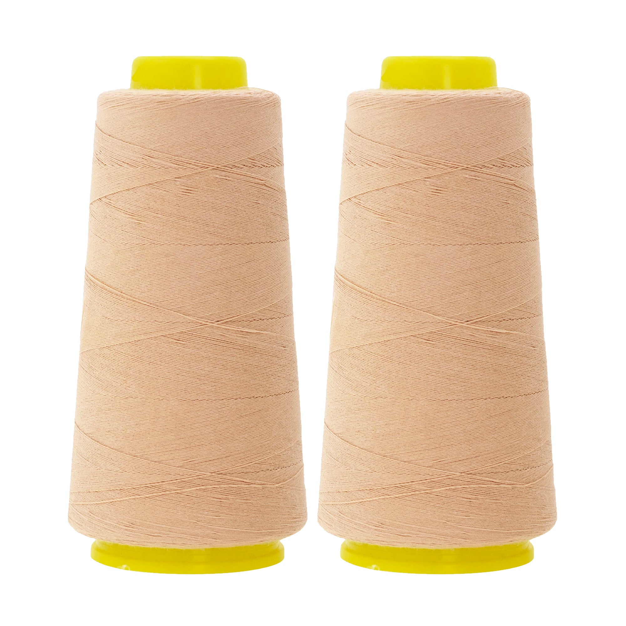 Mandala Crafts Mercerized Cotton Thread for Sewing Machine Hand Sewing - 50WT Cotton Cone Sewing Thread - 50S/2 Machine Quilting Thread Cotton Embroidery Thread