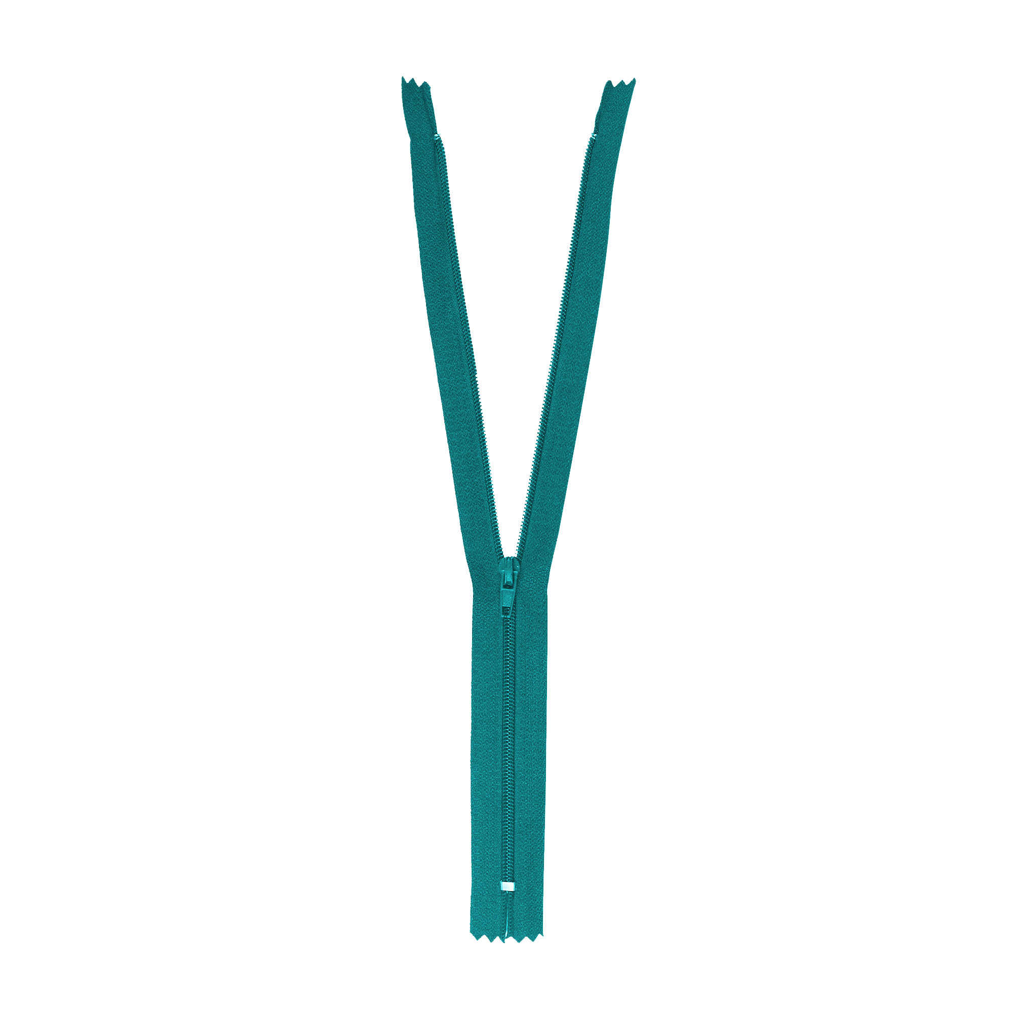 Mandala Crafts Teal Nylon Zippers for Sewing Zipper in Bulk - Teal Zippers Sewing Supplies - Teal Sewing Zippers for Tailor Zipper Replacement