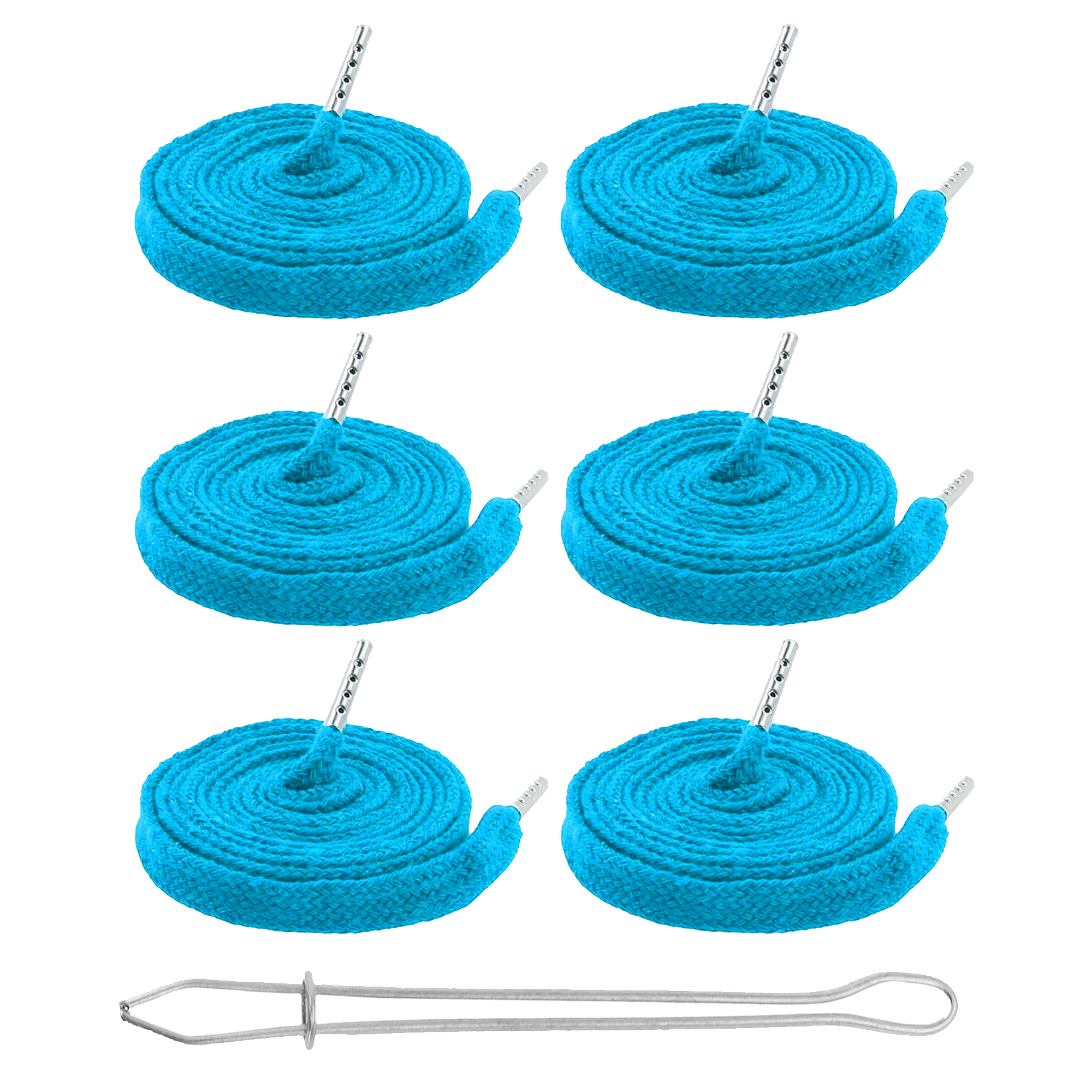 Drawstring Cord Drawstring Replacement, 6 PCs 55 Inch Drawcord Replacement Drawstring Threader, Draw Cord Hoodie String Replacement