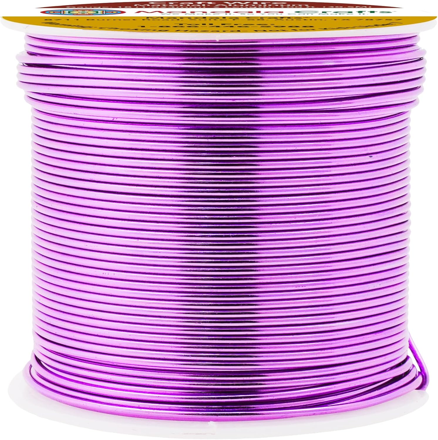 18 Gauge Anodized Aluminum Craft Wire for Jewelry Making - Bendable Flexible Crafting Wire 18 Gauge Wire Colored for Bonsai - Armature Wire for Sculpting - 100 feet