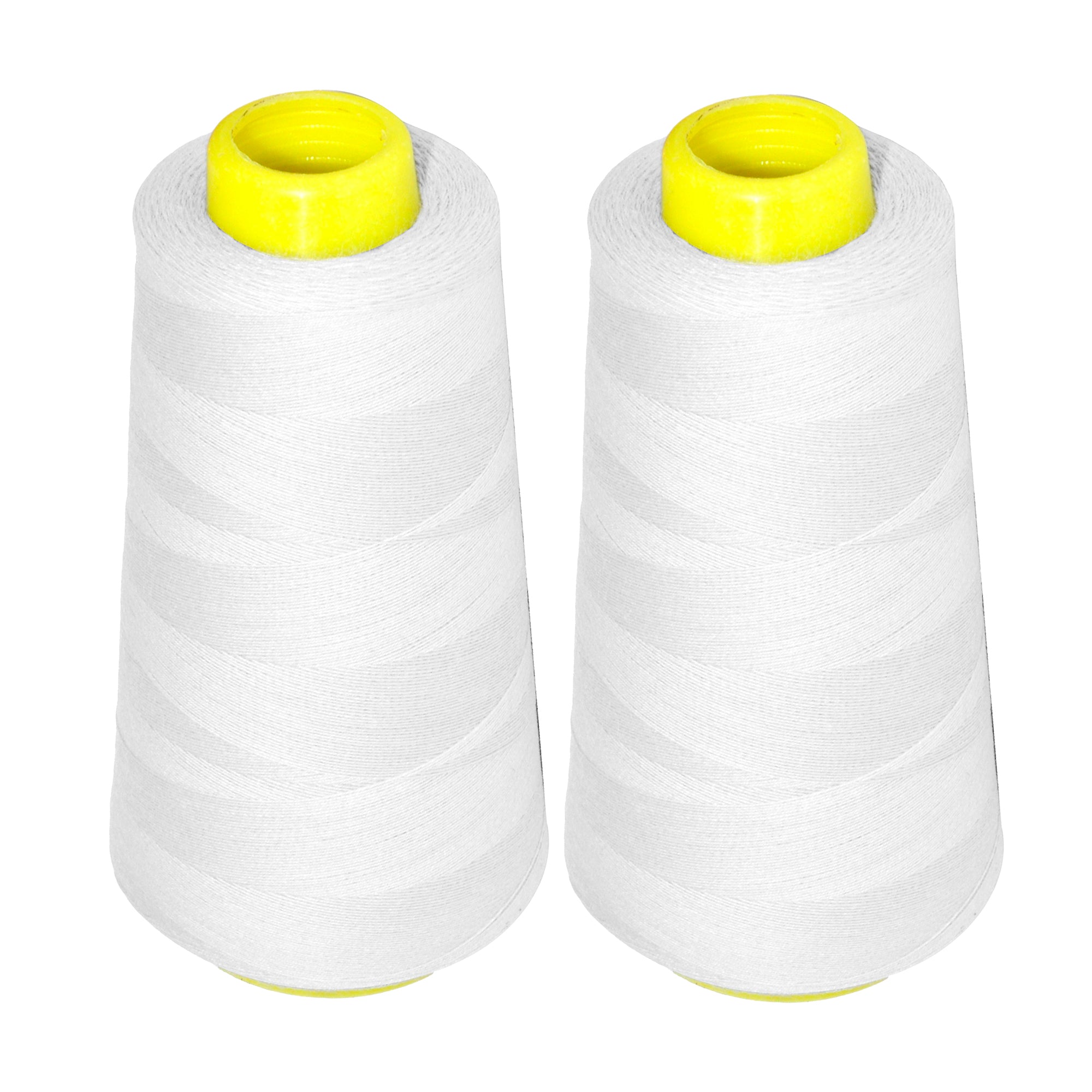 Mandala Crafts Mercerized Cotton Thread for Sewing Machine Hand Sewing - 50WT Cotton Cone Sewing Thread - 50S/2 Machine Quilting Thread Cotton Embroidery Thread