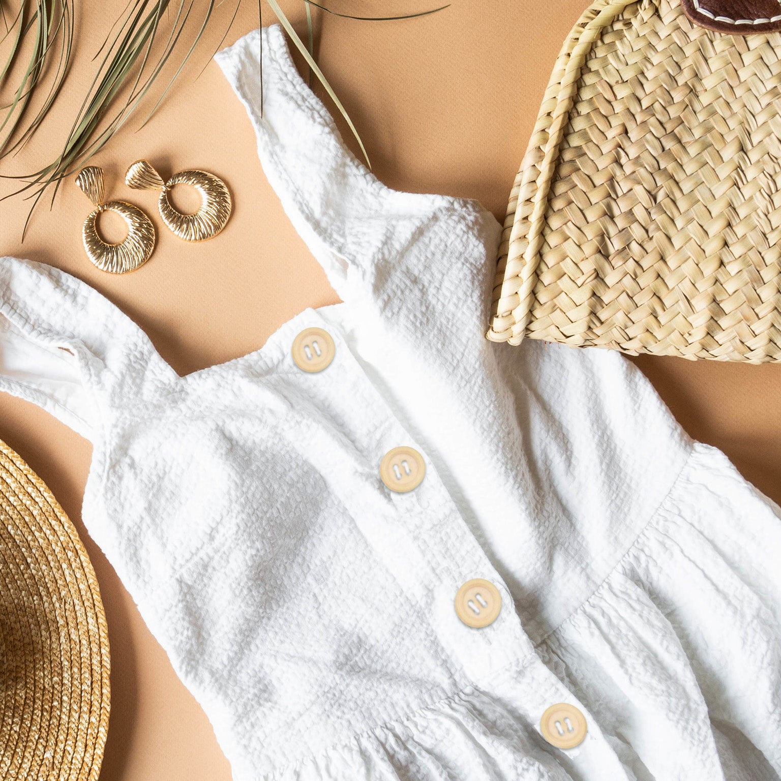 Wooden Buttons - Round Wood Buttons for Crafts Sewing Sweater by Mandala Crafts, Natural Color Bulk 1 Inch Button 4 Holes