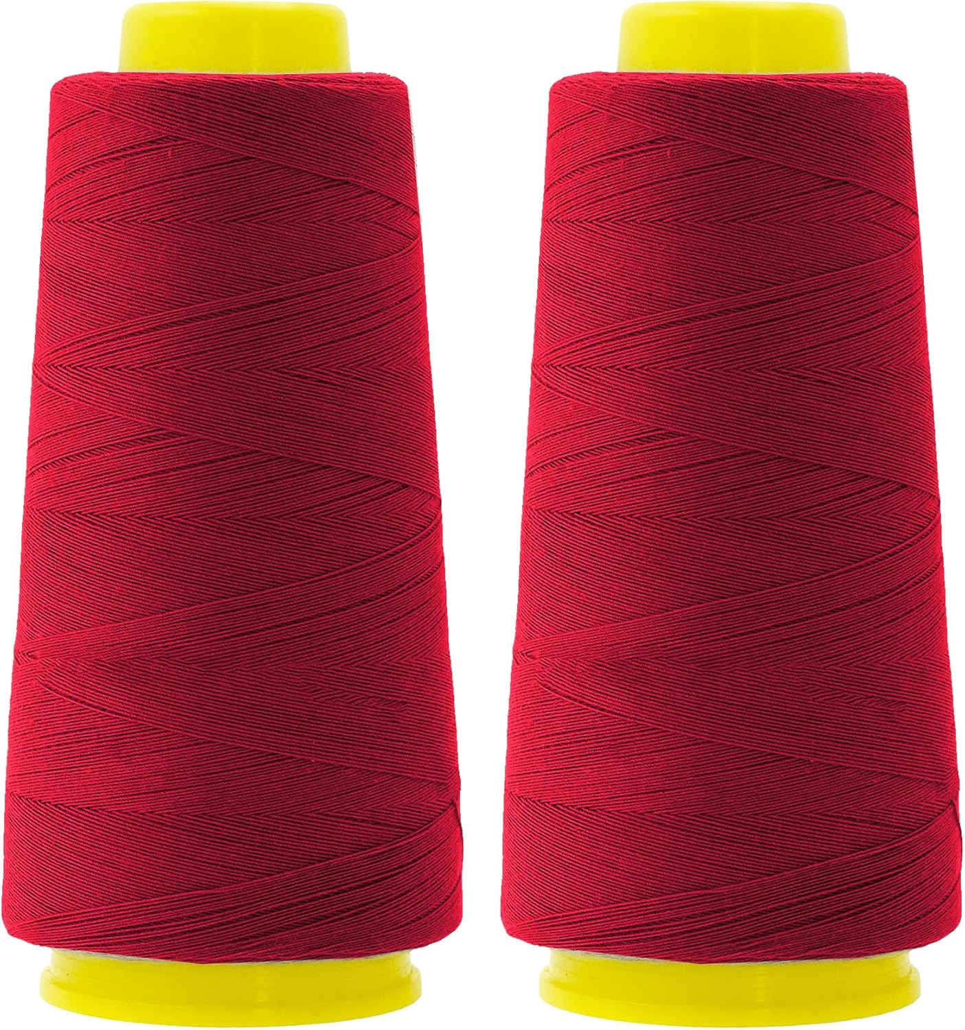 Mandala Crafts Mercerized Cotton Thread for Sewing Machine Hand Sewing - 50WT Cotton Cone Sewing Thread - 50S/2 Machine Quilting Thread Cotton Embroidery Thread