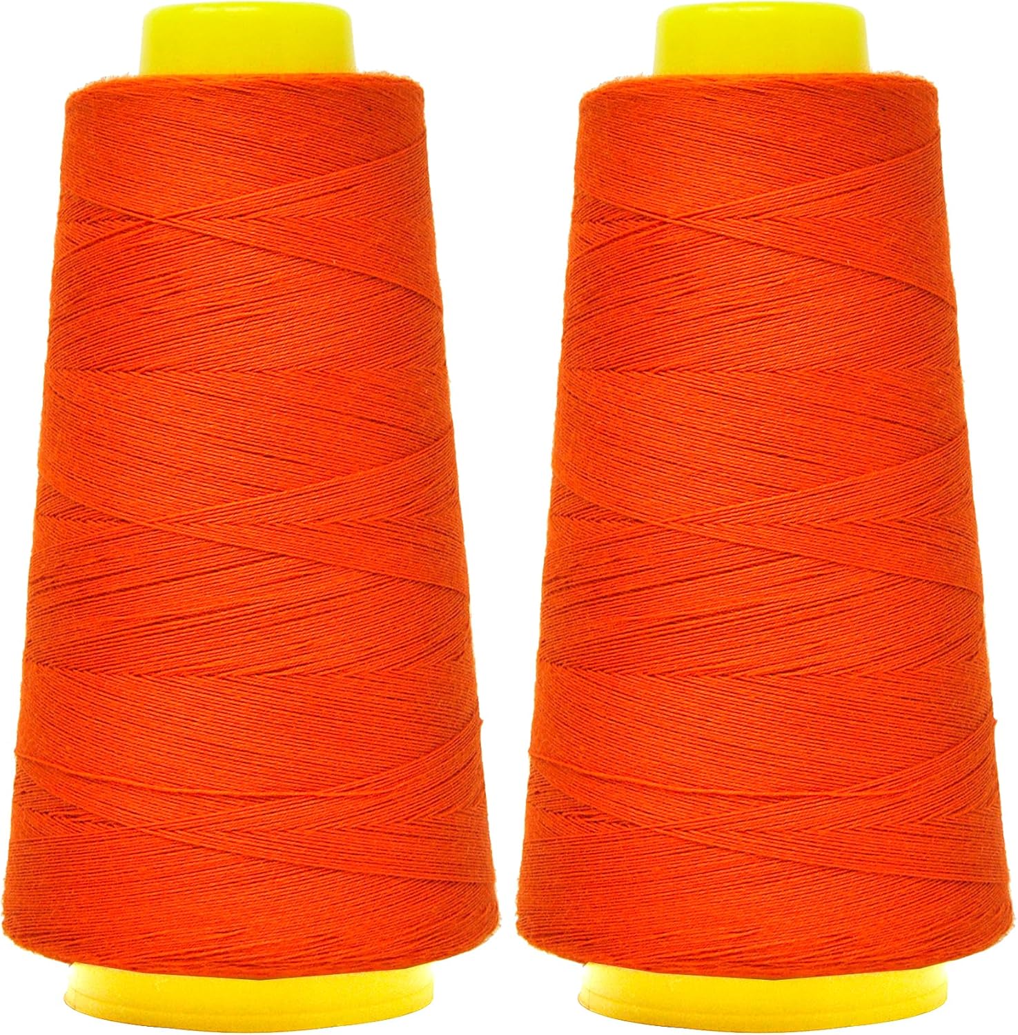 Mandala Crafts Mercerized Cotton Thread for Sewing Machine Hand Sewing - 50WT Cotton Cone Sewing Thread - 50S/2 Machine Quilting Thread Cotton Embroidery Thread