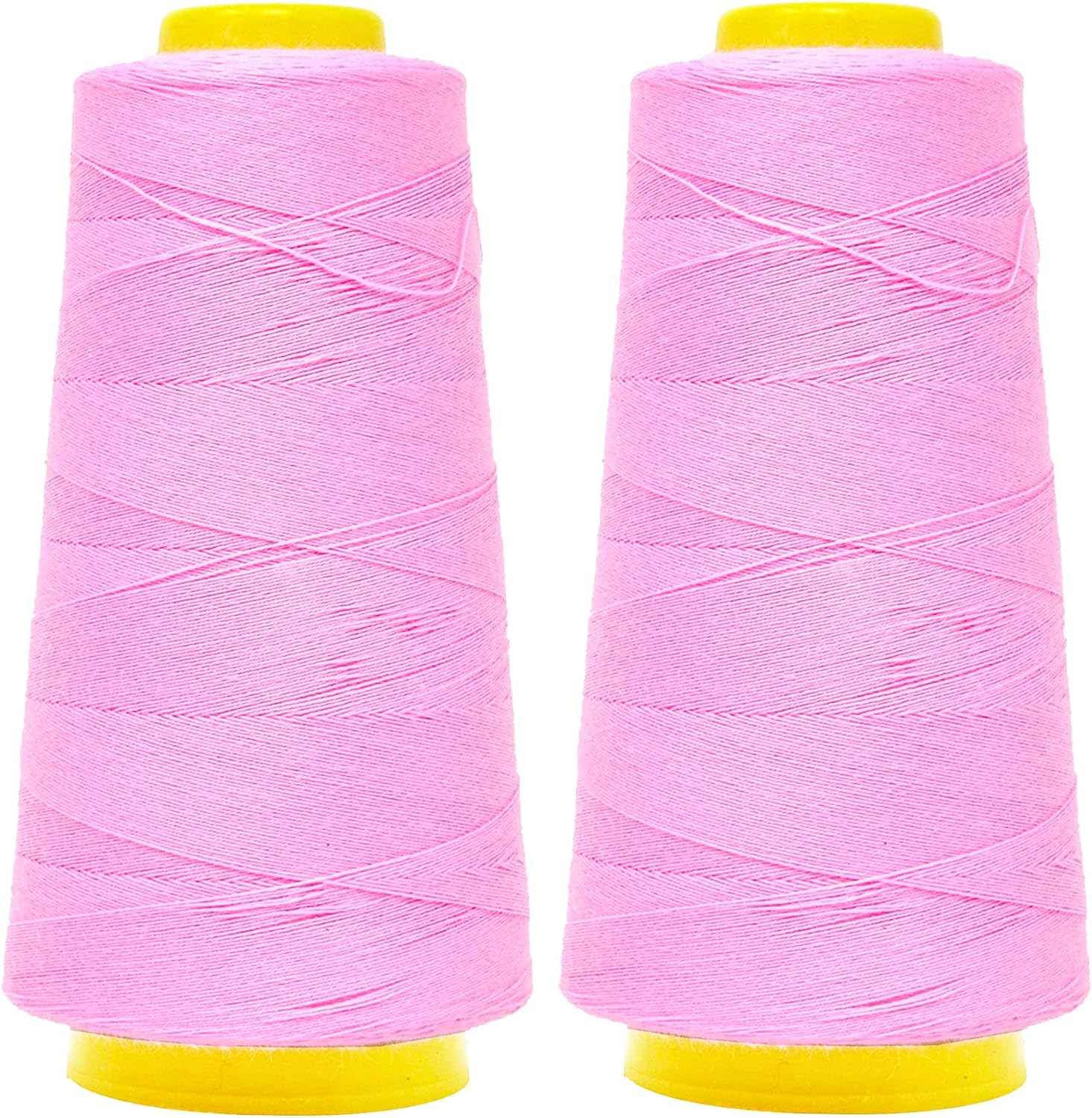 Mandala Crafts Mercerized Cotton Thread for Sewing Machine Hand Sewing - 50WT Cotton Cone Sewing Thread - 50S/2 Machine Quilting Thread Cotton Embroidery Thread