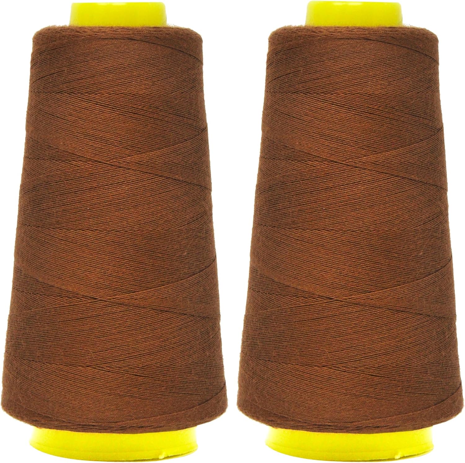 Mandala Crafts Mercerized Cotton Thread for Sewing Machine Hand Sewing - 50WT Cotton Cone Sewing Thread - 50S/2 Machine Quilting Thread Cotton Embroidery Thread