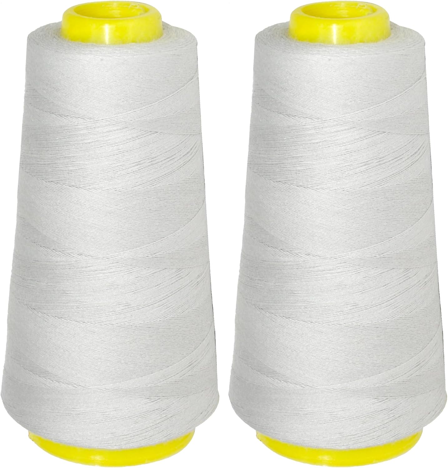 Mandala Crafts Mercerized Cotton Thread for Sewing Machine Hand Sewing - 50WT Cotton Cone Sewing Thread - 50S/2 Machine Quilting Thread Cotton Embroidery Thread