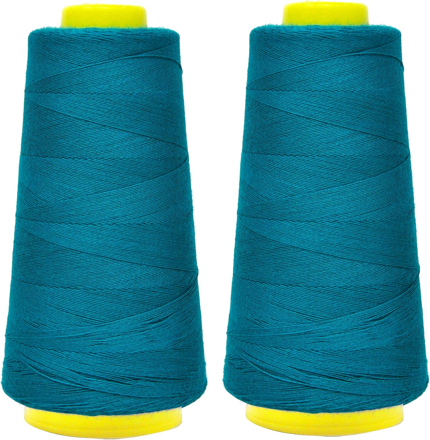 Mandala Crafts Mercerized Cotton Thread for Sewing Machine Hand Sewing - 50WT Cotton Cone Sewing Thread - 50S/2 Machine Quilting Thread Cotton Embroidery Thread