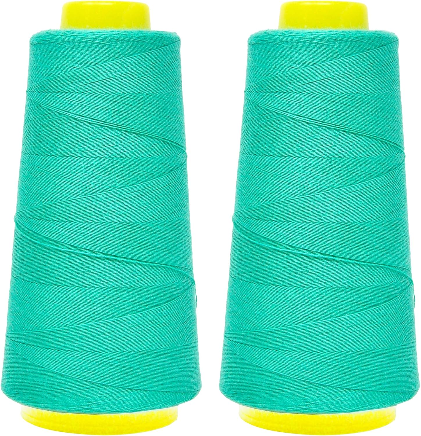 Mandala Crafts Mercerized Cotton Thread for Sewing Machine Hand Sewing - 50WT Cotton Cone Sewing Thread - 50S/2 Machine Quilting Thread Cotton Embroidery Thread