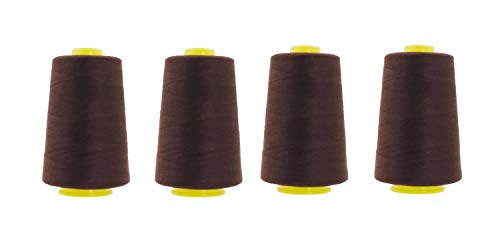 All Purpose Sewing Thread from Polyester for Serger, Overlock, Quilting, Sewing Machine