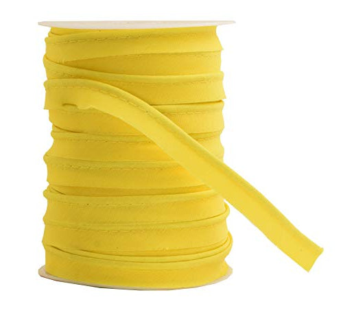 55 Yards Maxi Piping Trim with Welting Cord - 1/2 Inch Maxi Piping Bias Tape for Sewing - Lip Cord Trim by The Yard for Upholstery Trimming