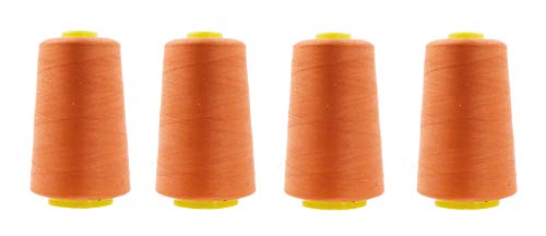 All Purpose Sewing Thread from Polyester for Serger, Overlock, Quilting, Sewing Machine