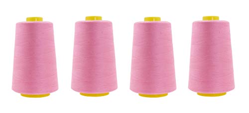 All Purpose Sewing Thread from Polyester for Serger, Overlock, Quilting, Sewing Machine