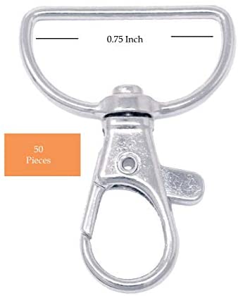 Measurements of Swivel Snap Hook Clasps