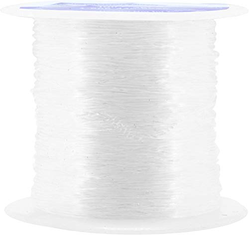 Mandala Crafts Commercial Grade Crystal String Elastic String for Jewelry Making - Stretchy Bracelet String for Bracelet Making - Stretchy String for Bracelets Bead String Cord for Beading Thread