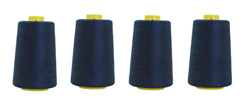 All Purpose Sewing Thread from Polyester for Serger, Overlock, Quilting, Sewing Machine