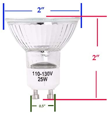 Measurements of Replacement Bulb