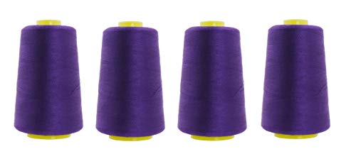 All Purpose Sewing Thread from Polyester for Serger, Overlock, Quilting, Sewing Machine