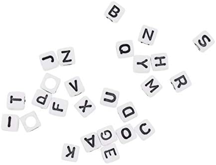 600 Sorted Bead Letters