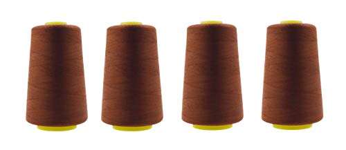 All Purpose Sewing Thread from Polyester for Serger, Overlock, Quilting, Sewing Machine