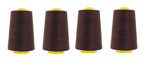 All Purpose Sewing Thread from Polyester for Serger, Overlock, Quilting, Sewing Machine