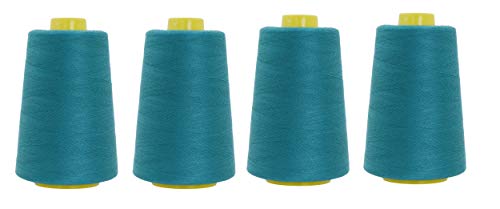 All Purpose Sewing Thread from Polyester for Serger, Overlock, Quilting, Sewing Machine