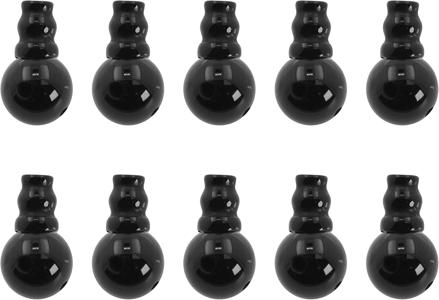 Mandala Crafts 3 Hole Guru Beads for Mala Making Beads 10 Sets Loose Prayer Beads Mala Guru Beads for Tibetan Prayer Beads Tibetan Mala Beads